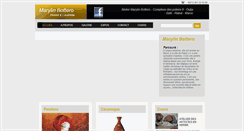 Desktop Screenshot of marylinbottero.fr